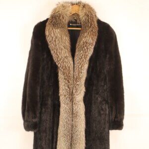 Vintage Full-Length Mink & Fox Coat